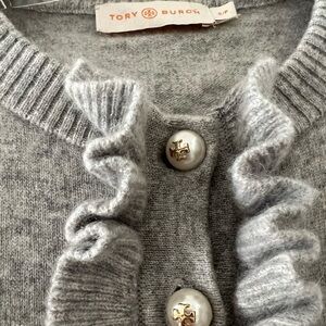 Tory Burch sweater with pearls size s